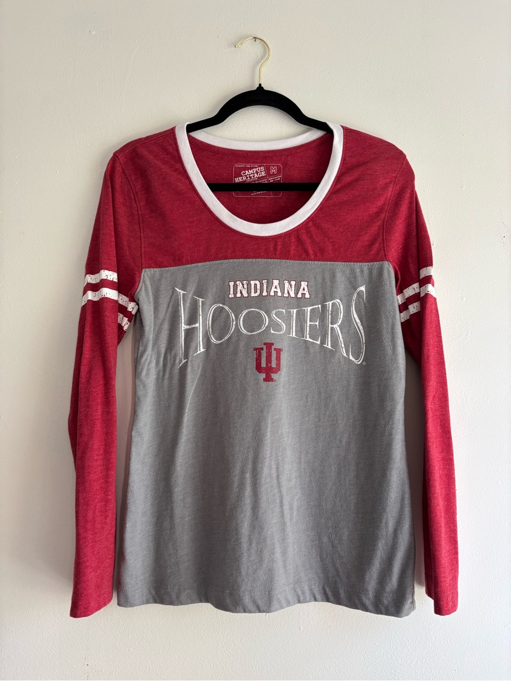 Indiana Hoosiers Long Sleeve Tee Size Medium #IU